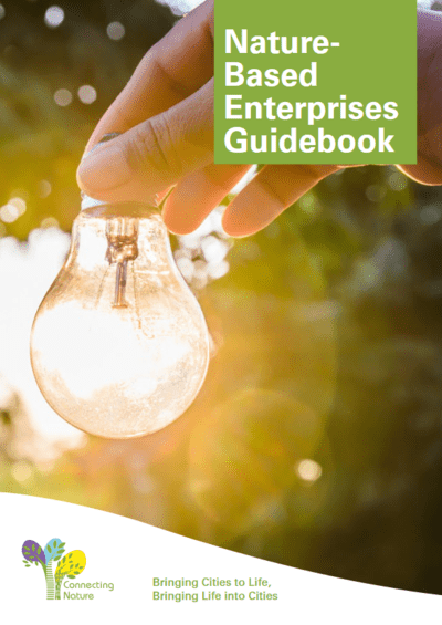 First page of the Nature-Based Enterprises Guidebook