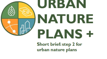 urban nature plans logo and title 