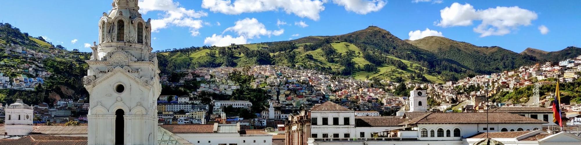 View of Quito, Ecuador