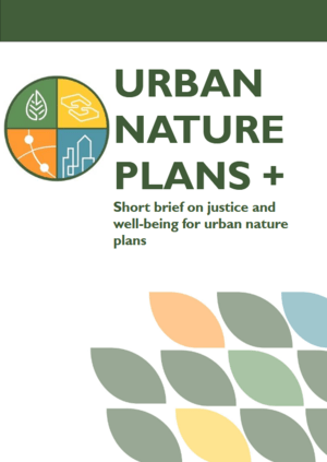 UrbanNaturePlans+ Justice and well being brief