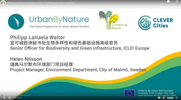 UbN China Webinar 6 Title Slide for NBS Roadmaps UbN China Webinar 6 Title Slide for NBS Roadmaps
